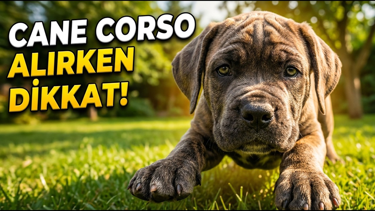 Cane Corso Yavru Seçiminde Kritik İpuçları