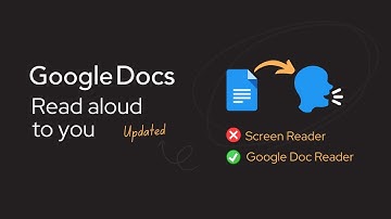 How To Make Google Docs Read Aloud To You | Updated