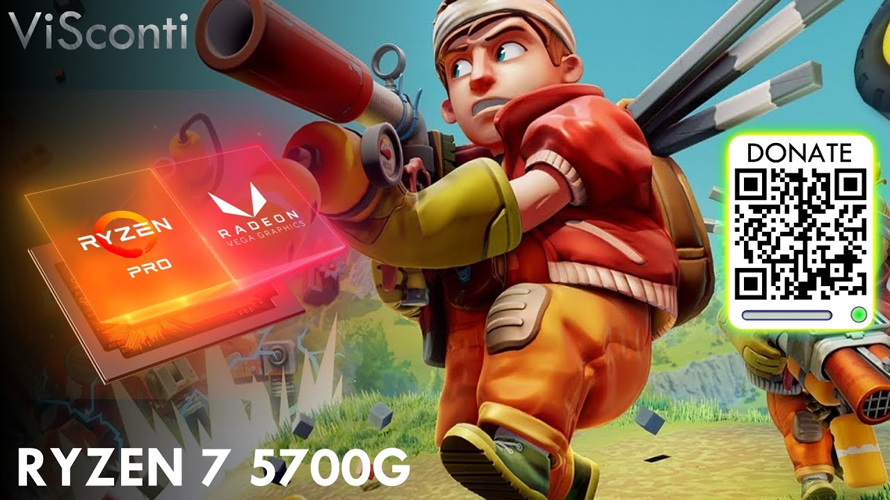 TEST Integration graphics RYZEN 7 5700G / VEGA 8 Scrap Mechanic