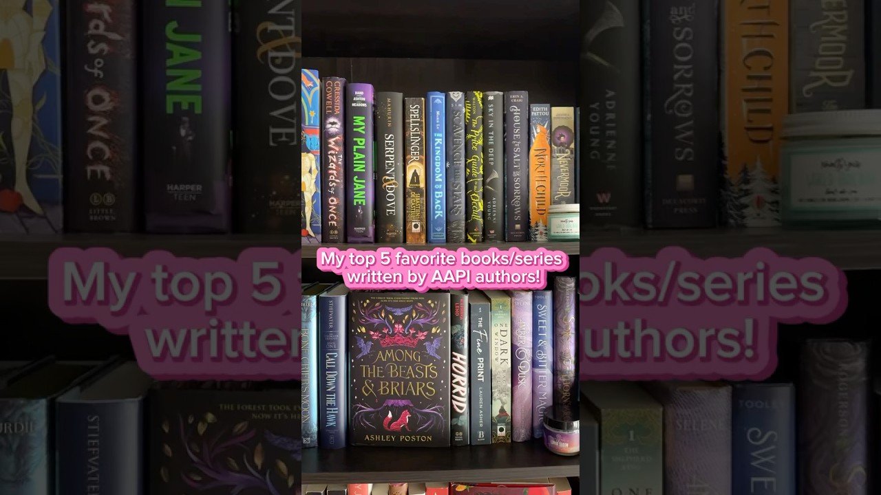 Favorite books written by AAPI authors! Happy AAPI Heritage month. 