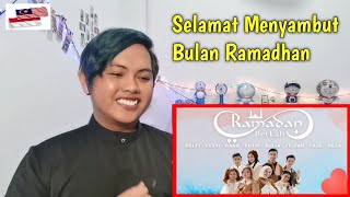 SELFI, LESTI, RARA, PUTRI, AULIA, FILDAN, FAUL, REZA - Ramadan Berkah Official MV | Malaysian React
