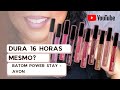 RESENHA - Batom Power Stay Avon - 16h de duração! Será?