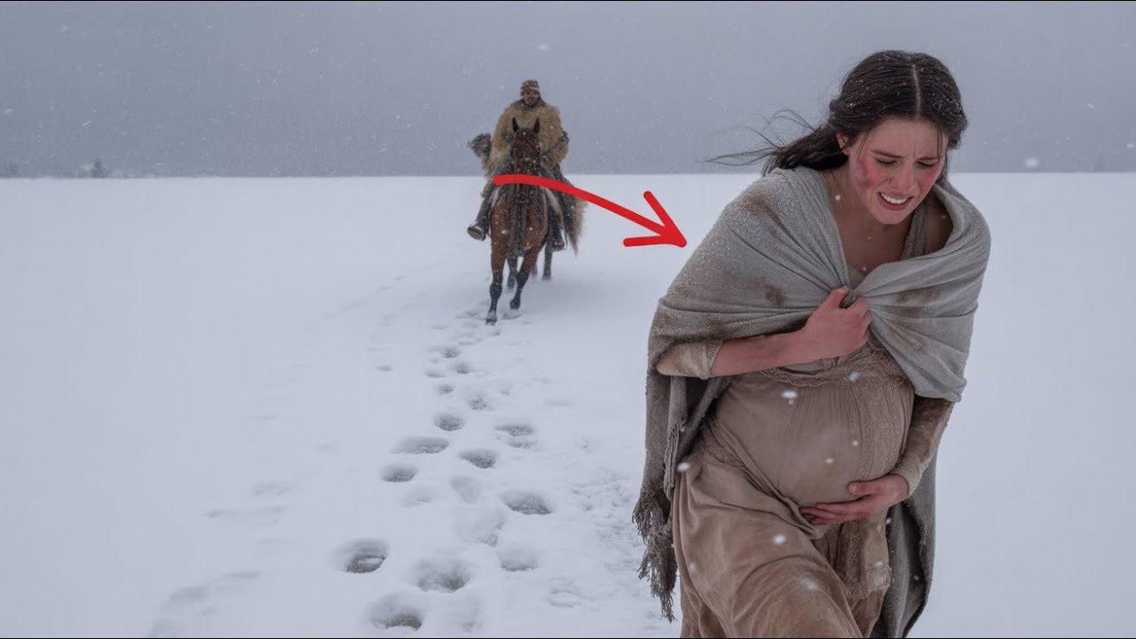 Schwangere Witwe lief 200 Meilen durch den Schnee – bis ein Comanche-Jäger sie nach Hause trug.