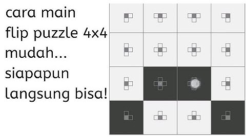 Cara main Flip Puzzle, Trik Kocak! | Simon Tatham Puzzle Collection
