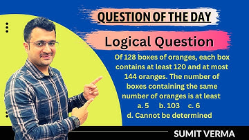 Question of the Day | 11 March 2023 | Simple logic based | Maths by Sumit Sir