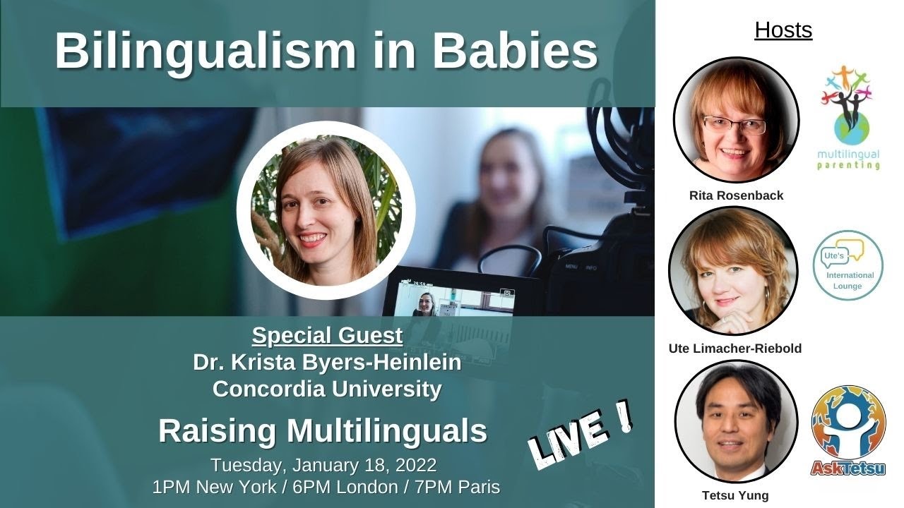 S36: Dr. Krista Byers-Heinlein - Bilingualism in Babies