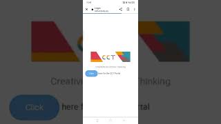 How to login CCT NSF