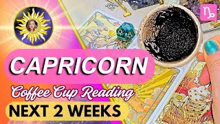 Capricorn ♑️ "An EXCITING Opportunity is About to Come!" NEXT 2 WEEKS | Coffee Cup & Tarot Reading 
