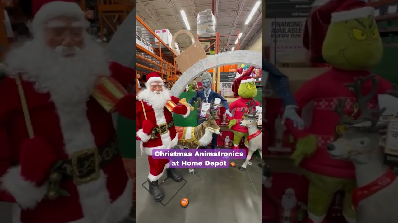 Home Depot Christmas Animatronics for 2023 Are on Point | 