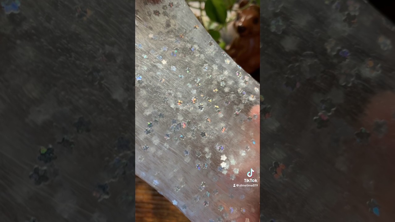 Glitter Slime with Nichole Jacklyne’s Crystal Clearz Slime! 