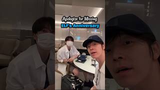 Donghae U0026 Eunhyuk Apologize For Missing Elfs Anniversary Greeting 
