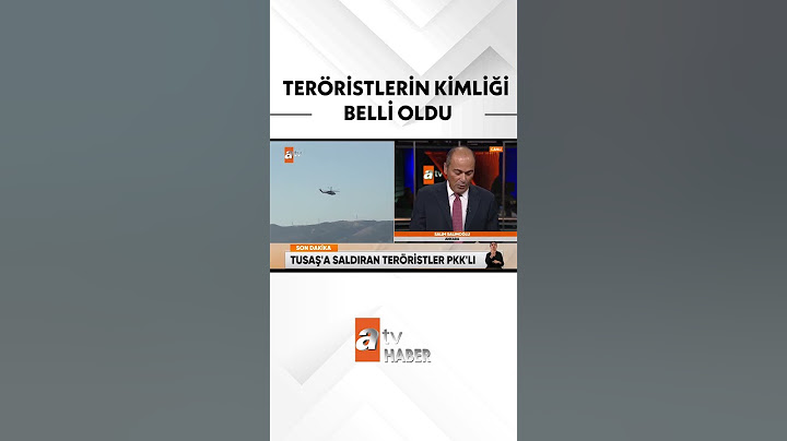 Ankara’da TUSAŞ’a saldıran teröristler PKK’lı #atvhaber #shorts