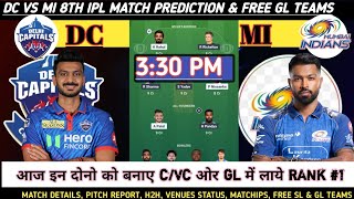 DC vs MI Dream11 Team | DC vs MI Dream11 Prediction | dc vs mi today ipl t20 match | #dcvsmi screenshot 3