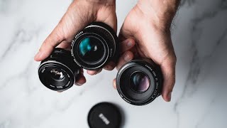 OUR THREE FAVOURITE LENSES UNDER 100£ | FILMMAKING TIPS ON THE FLY: #4