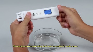 LS310 Multi-Parameter Water Quality Tester Feature Operation