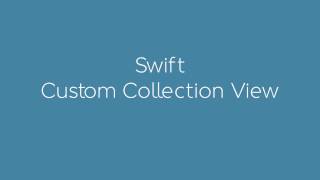 Celebrity Swift 3 UICollectionView custom layout: how to define a custom cell and header Profile