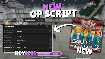 *NEW* Squid Game Op Script | Pastebin 2025 |