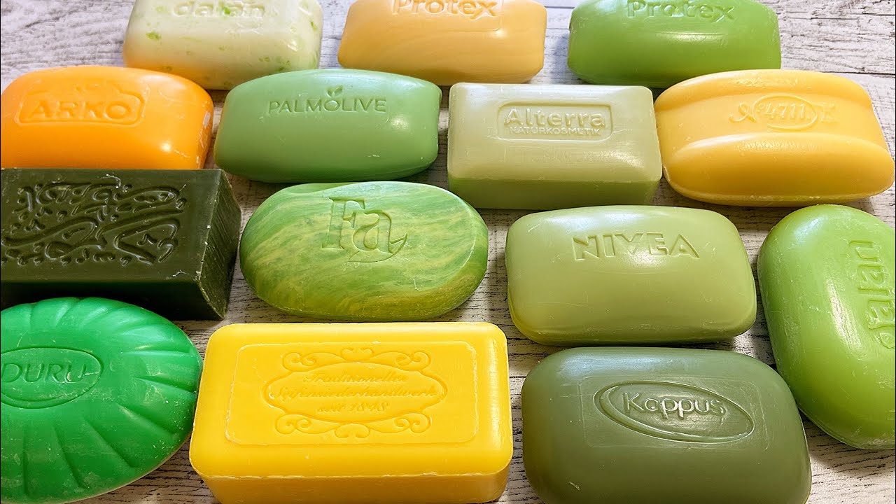 ASMR soap relax💚