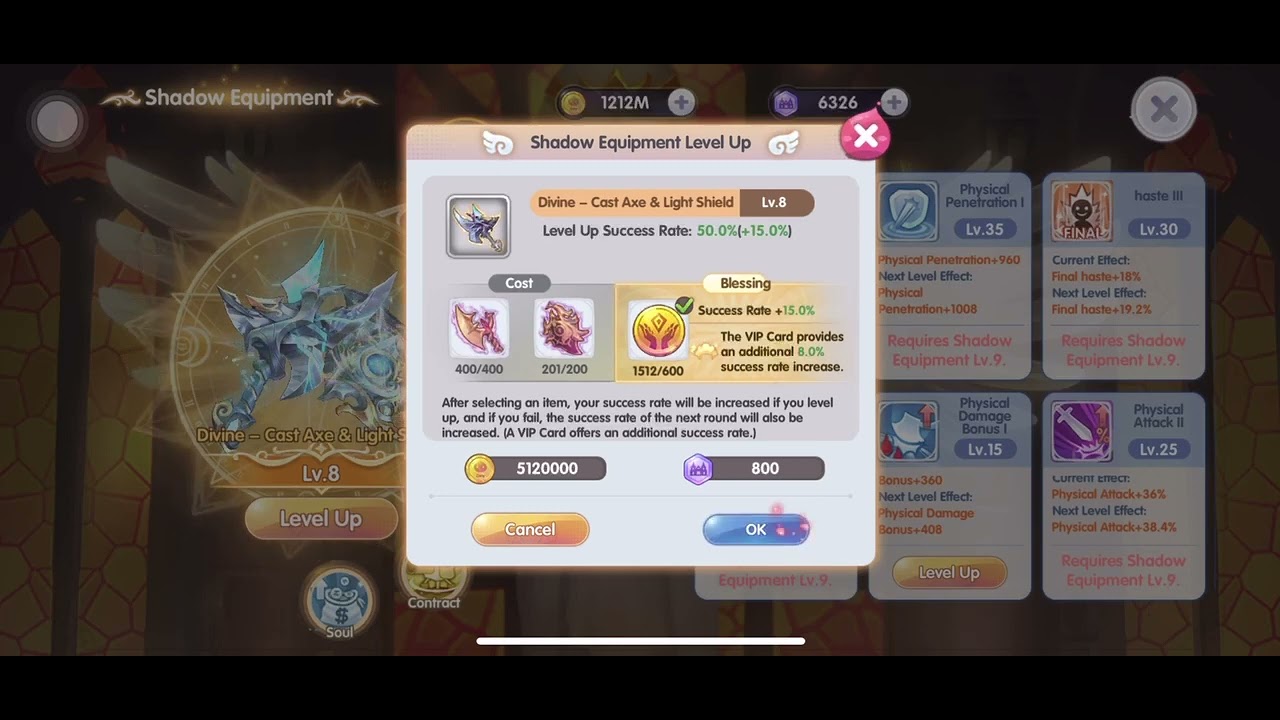 [Rox] Mecha, Smelt my Gold axe after 5m crystal of spending on refine ...