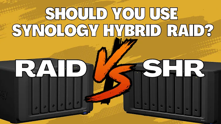 RAID vs SHR - Why you should use Synology Hybrid RAID on your NAS