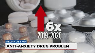 Anti-anxiety pill overdoses multiply during pandemic