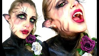 Dark Sprite Halloween Makeup Tutorial
