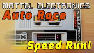 World Record No Hit Mattel Auto Race Speed Run screenshot 3