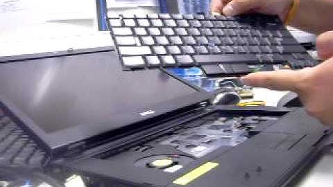 Replacing Dell Latitude E6500 Keyboard w/o commentaries different angle