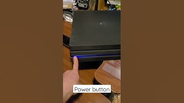 the power button on ps4 pro