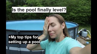 Watch this before setting up ANY above ground pool! Mistakes to avoid