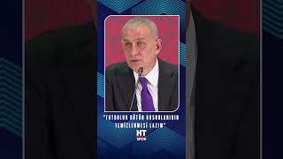 İbrahim Hacıosmanoğlu Futbolun Bütün Unsurlarının Temizlenmesi Lazım Ht Spor