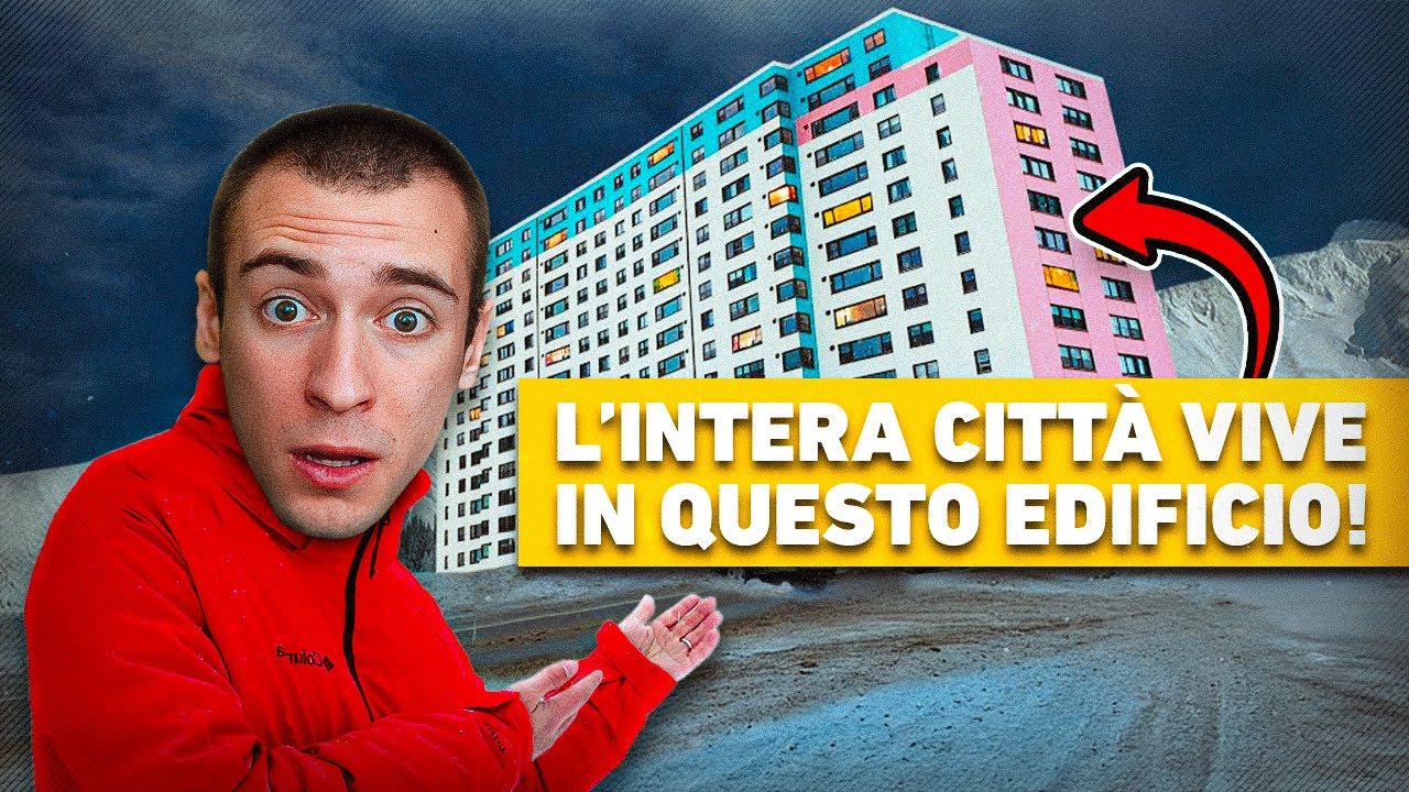 REAGISCO all'EDIFICIO con DENTRO una CITTÀ: Whittier Alaska