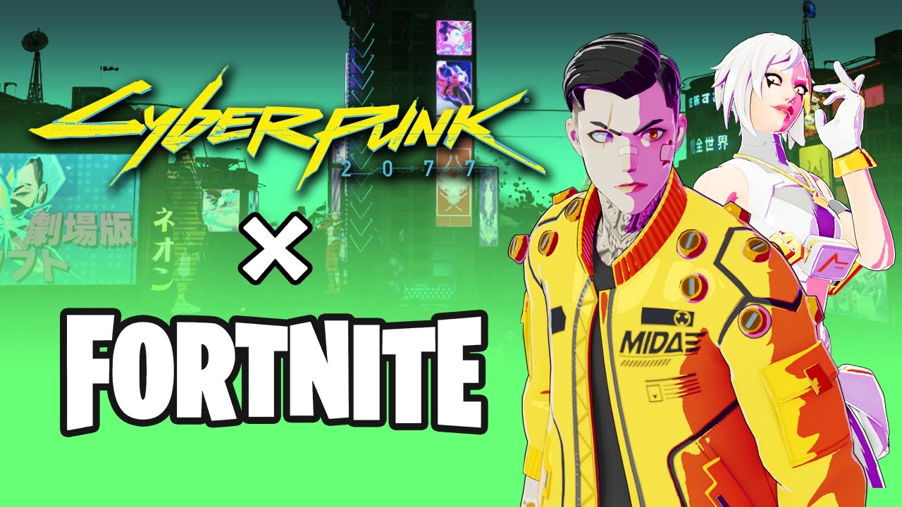 CYBERPUNK 2077 X FORTNITE YouTube