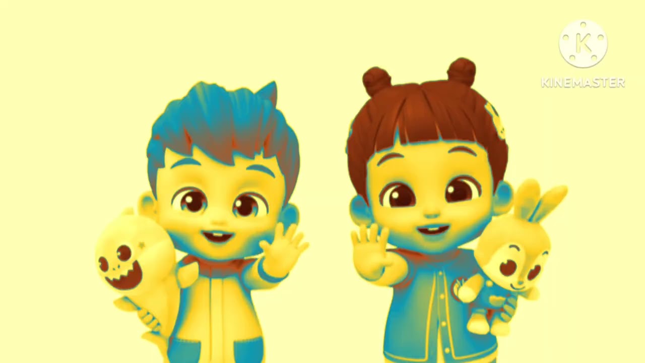 Finn and Minjie 🧒👧  || Bebefinn Effects 