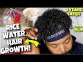 RICE WATER For HAIR GROWTH! THIS 100% WORKS FAST!!