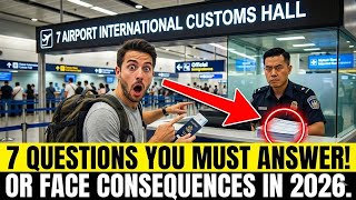 7 Customs & Immigration Questions You MUST Answer Correctly in 2026