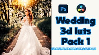 12 Free Wedding LUTs Pack |  DaVinci Resolve | Photoshop| Premier Pro| screenshot 4