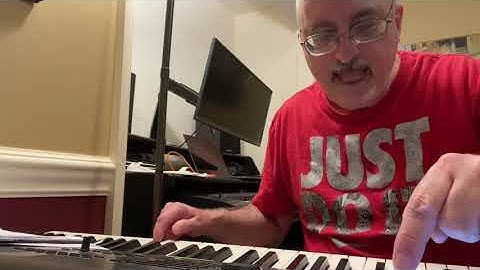 Korg Kronos combi programming trick for rolled two hand chords with one hand