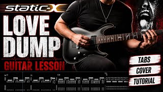 Love Dump - Static X | Tabs | Guitar Lesson | Cover | Tutorial