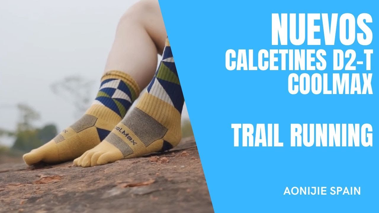 🏃🏻‍♂️ Nuevos Calcetines D2-T Coolmax, mejores calcetines para trail  running 