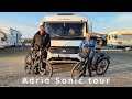 Tour of our Adria Sonic, that we use as an office a home and for exploring.