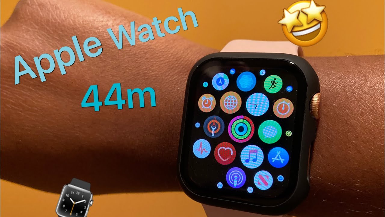 NEW Apple Watch Series (Rose Gold 44m) Unboxing SetUp ⌚️ YouTube