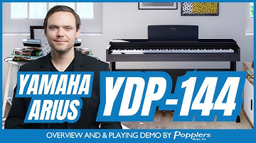Yamaha Arius YDP-144 Digital Piano Review & Demo | Popplers Music