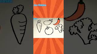 Mewarnai sayuran#menggambar#youtubeshorts
