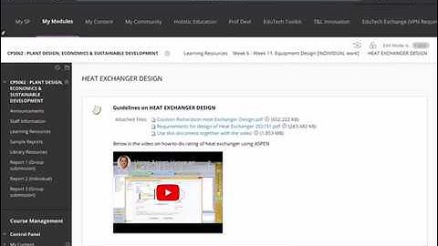 Heat Exchanger Design Workflow Overview