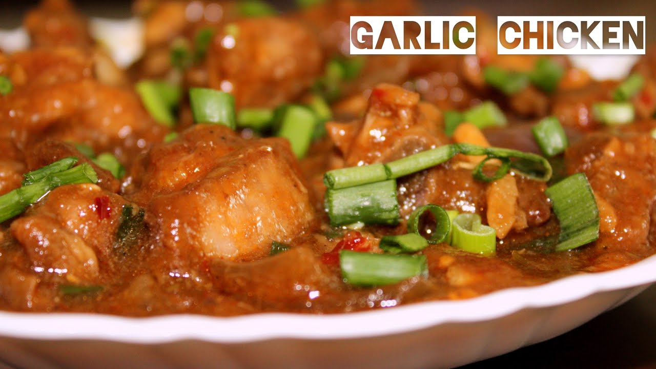 Easy Garlic ChickenGarlic Chicken GravyLilac 61 YouTube