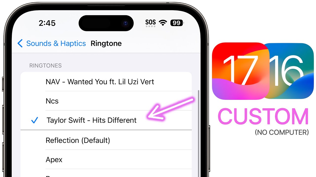 How to Set ANY Song as RINGTONE on iPhone! (Easiest Way)