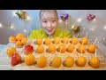 ASMR ボツ 金柑飴苦手でした Candied Kumquat【日本語字幕】【咀嚼音/ Mukbang/ Eating Sounds】