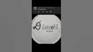 Comment your name#viral#shorts#viralvideo#trending#song#calligraphy#art#name@Divanshi_arts63791