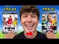 Playing Career Mode on EVERY FIFA - (PS2)